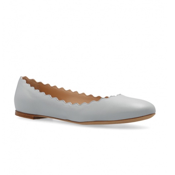 CHLOÉ
‘LAUREN’ LEATHER BALLET FLATS